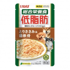 INABA влажный корм для собак Teishibo для собак Куриное филе и куриные хрящи в желе, 80 г