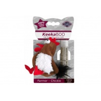 EBI Игрушка для кошек мягкая с кошачьей мятой "Farmer-Chickie", 9 см