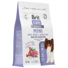 Brit Care сухой корм для взрослых собак мини пород, индейка с ягненком, 400 г