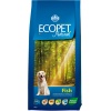 Ecopet Natural Сухой корм для взрослых собак, рыба