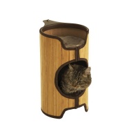 Rosewood Домик бамбуковый с лежаком  для кошки "Tower"