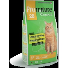Pronature Original 28 сухой корм для кошек с курицей, уп. 500 г, 2,72 и 20 кг