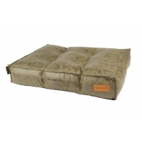 SCRUFFS Матрас для собак "Knightsbridge", экокожа, оливковый