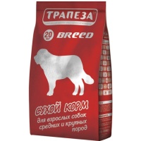 Трапеза Breed сухой корм для собак ср. и кр. пород