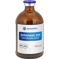 Энрамакс 200, раствор для инъекций, 100 мл